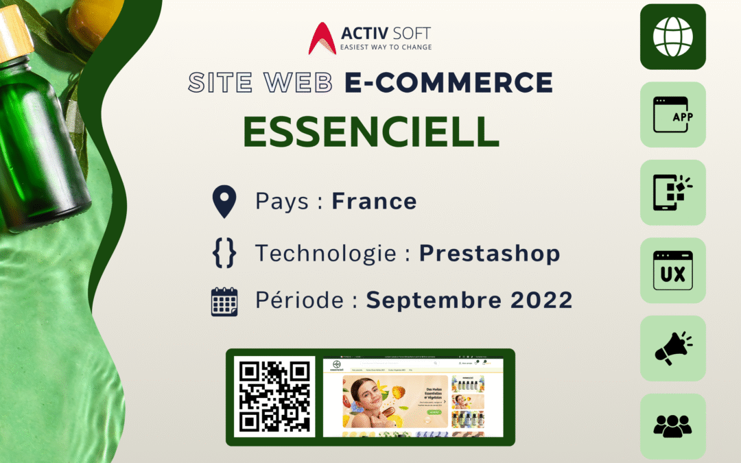 Site web Essenciell