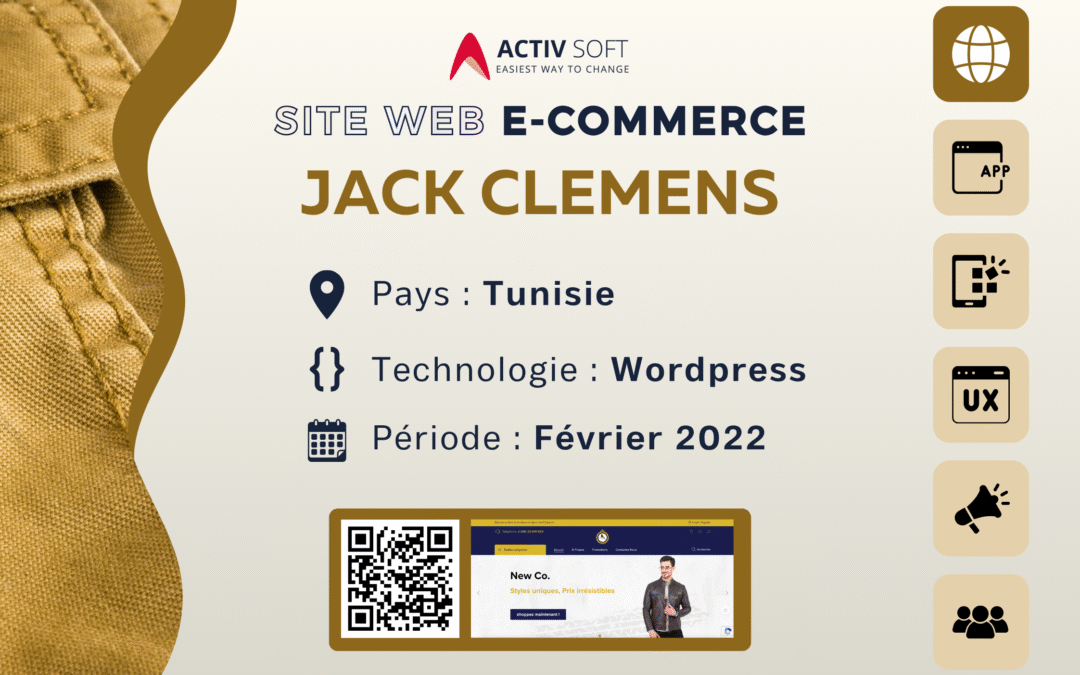 Site web Jack Clemens