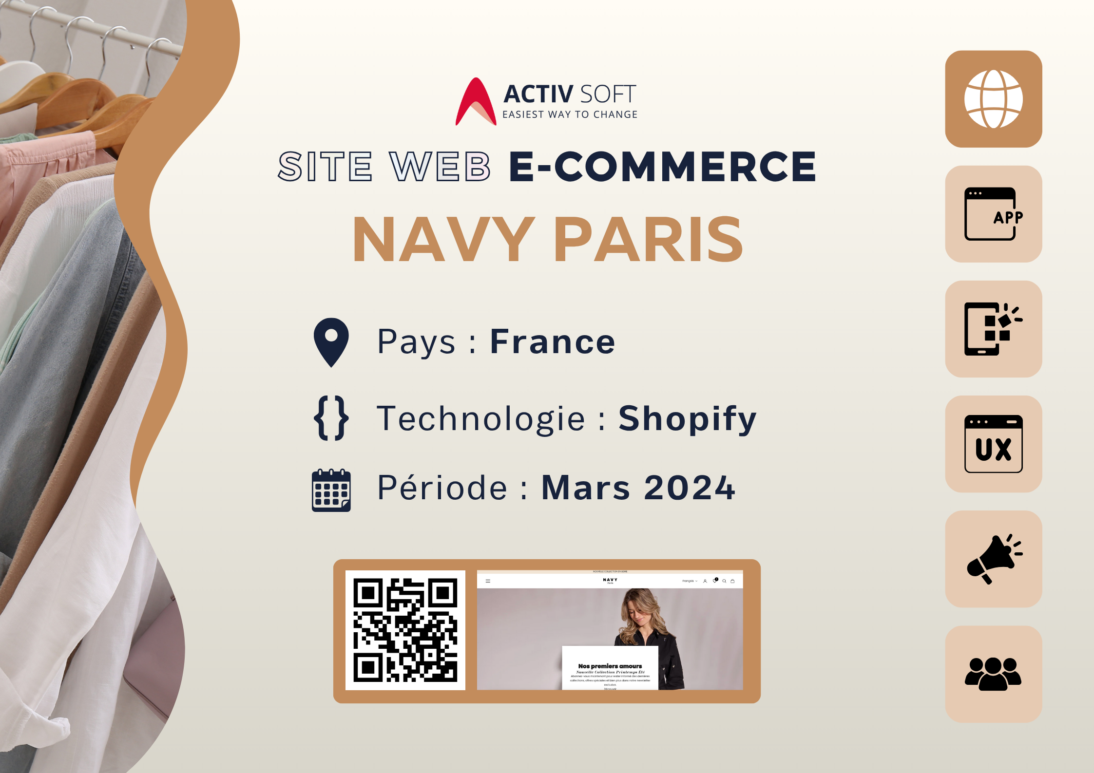Site web Navy Paris